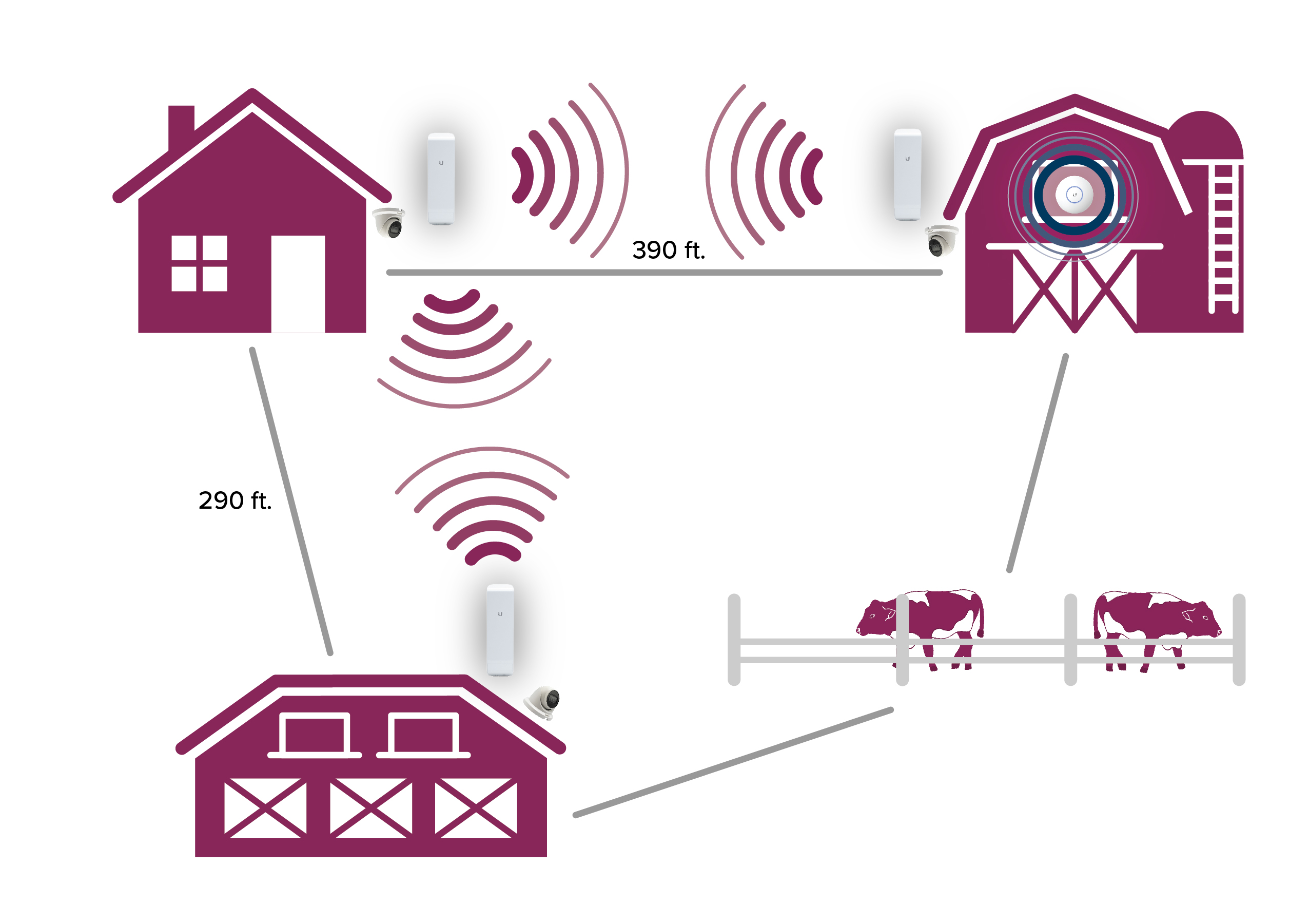 Graphic of NVR system function.